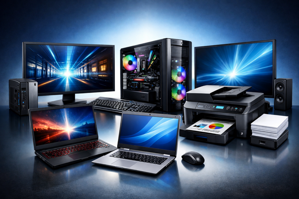 nowoczesne biuro z technologią rgb